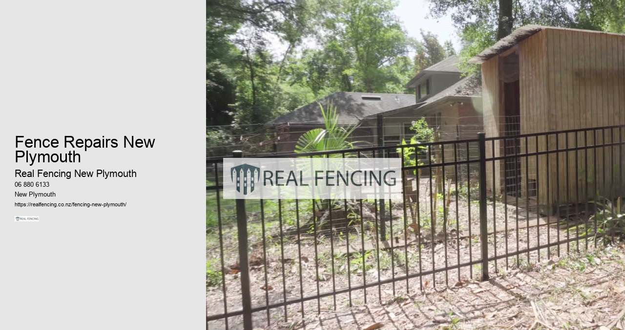 Fence Repairs New Plymouth