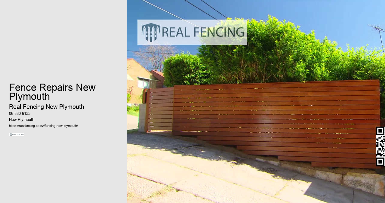 Fence New Plymouth NZ