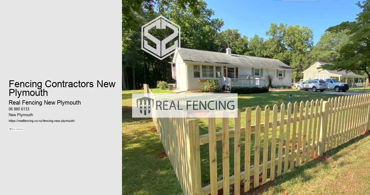 Fencing Contractors New Plymouth