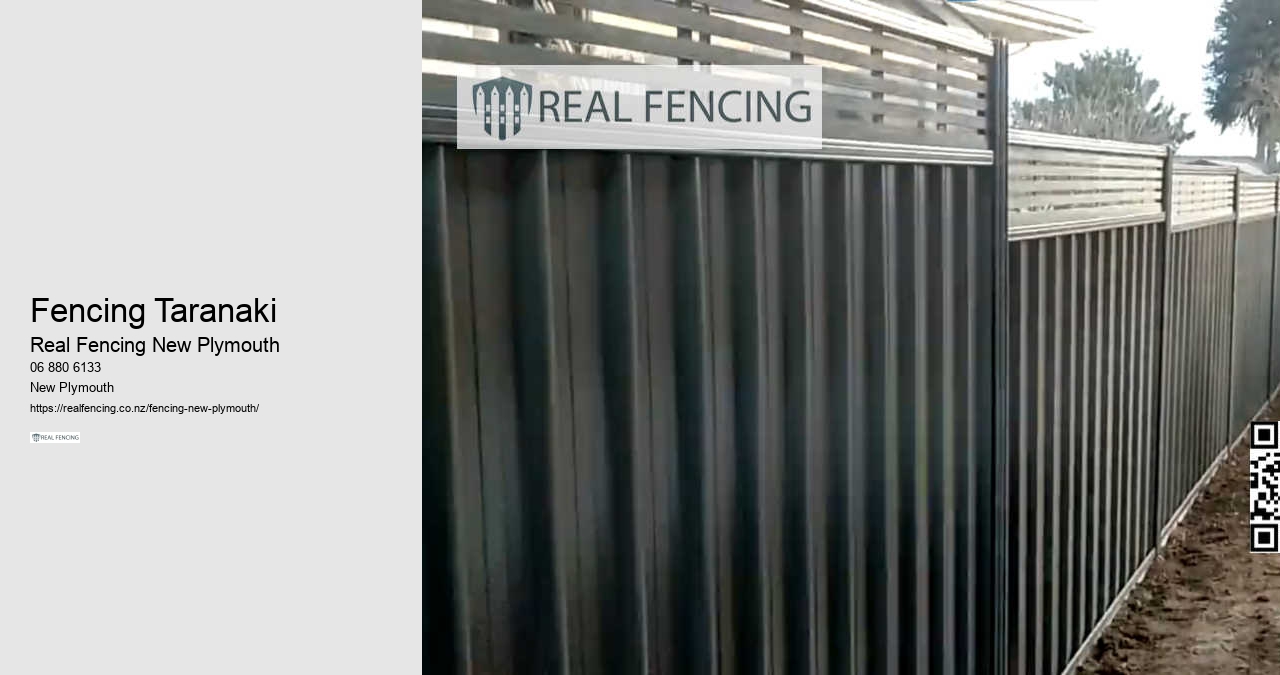 Fence Builders New Plymouth