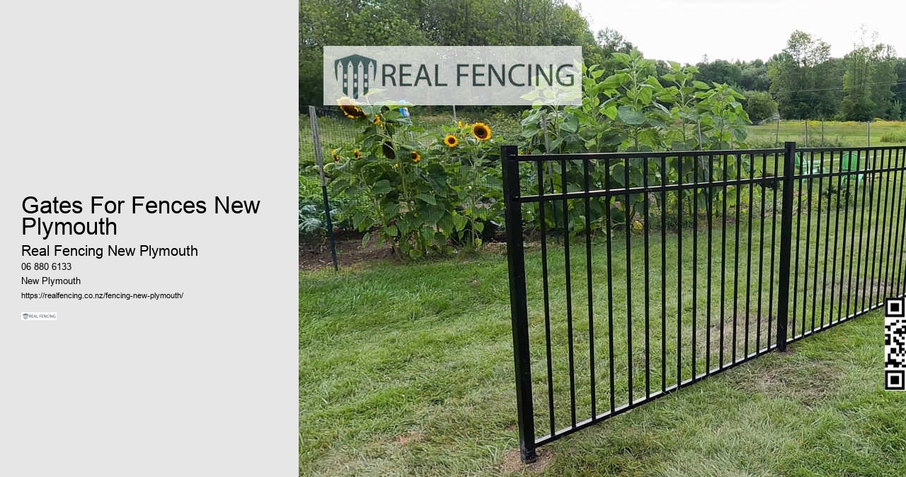 Garden Fencing New Plymouth