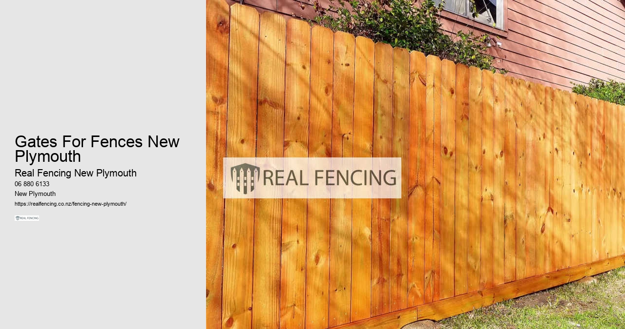Gates For Fences New Plymouth