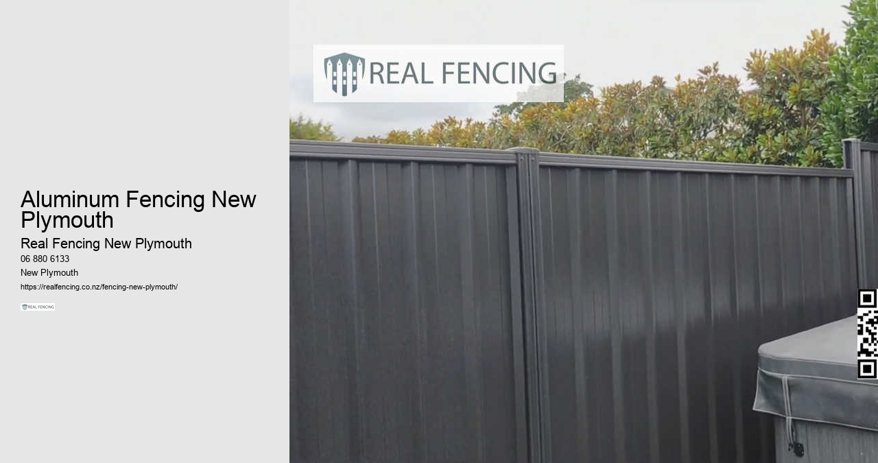 Garden Fencing New Plymouth