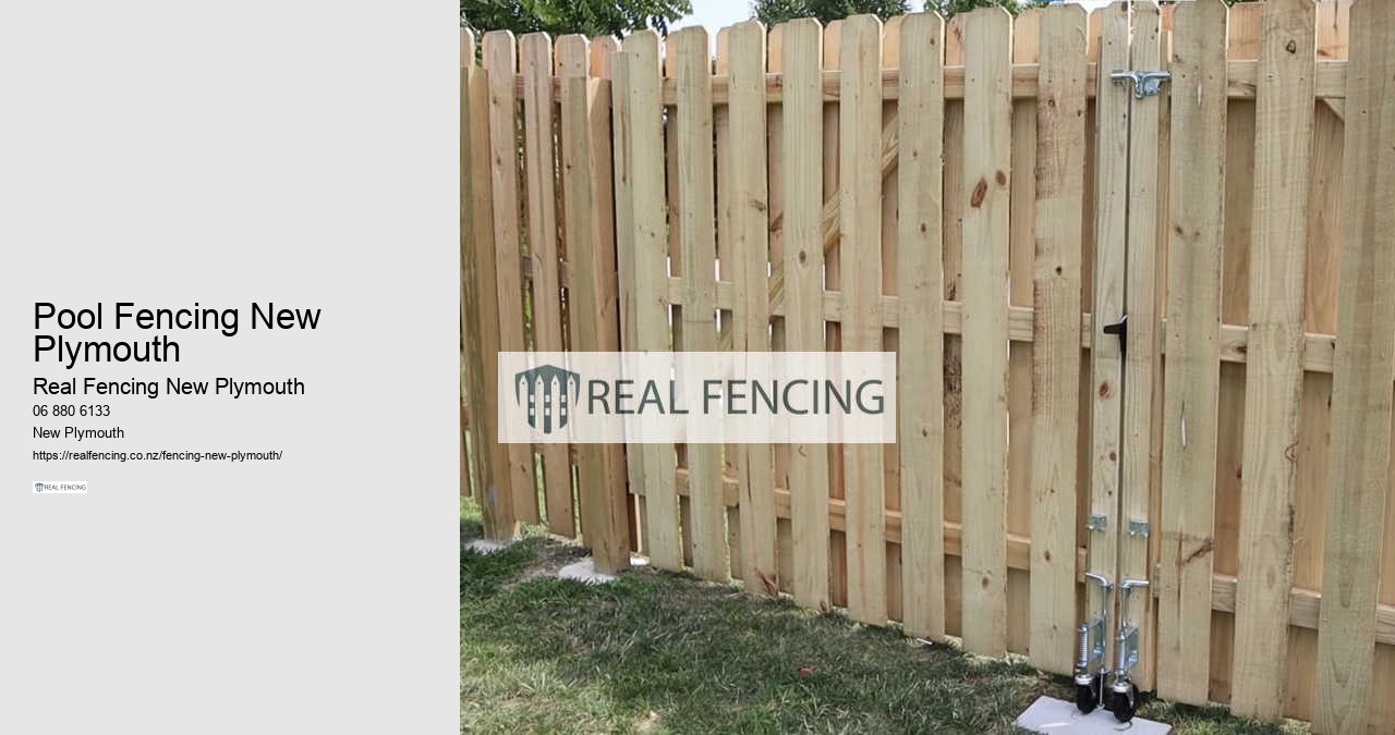 Pool Fencing New Plymouth