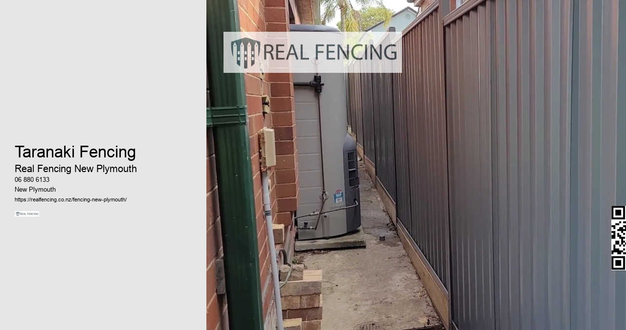 Fence Repairs New Plymouth