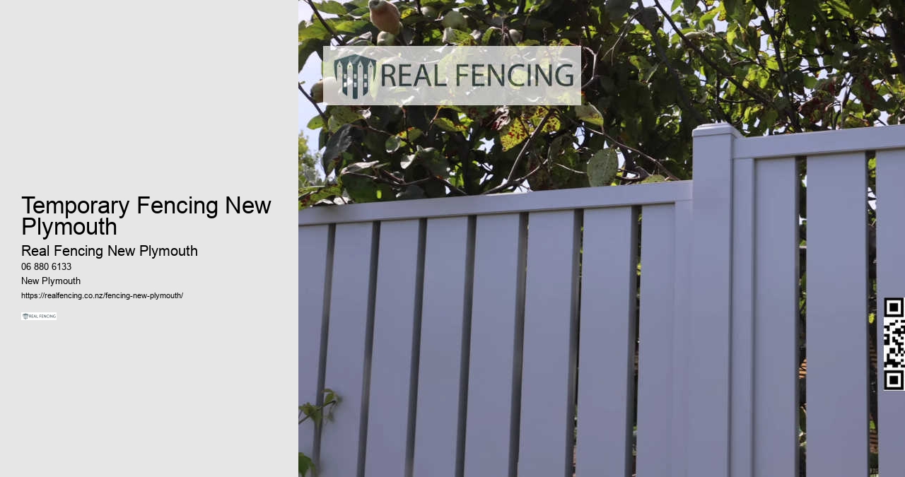 New Plymouth Fence